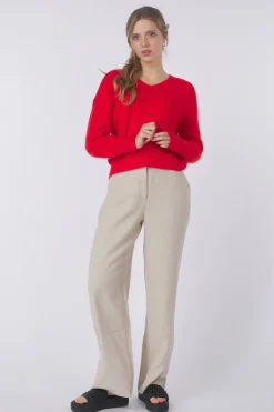 Hot MSCH Copenhagen Trui Mschhila Hope Sand Brown