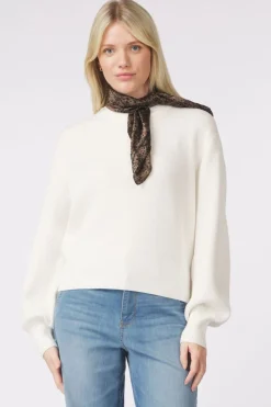 Fashion MSCH Copenhagen Trui Mschcelya Rachelle Light Blue/Denim / Jeans