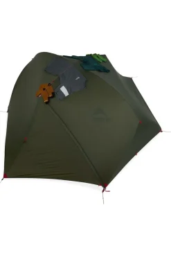 New MSR Tent Hubba Hubba Bikepack 2 dark green