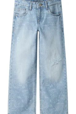 New Name It Jeans Nkfrose Wide 4233-Ap D Light Blue Denim