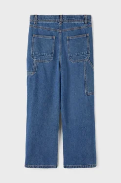 New Name It Jeans Nkmryan Straight 4525 Dark Blue Denim