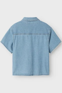 Outlet Name It Overhemd Nkmfelix 3950-Ky H Light Blue Denim