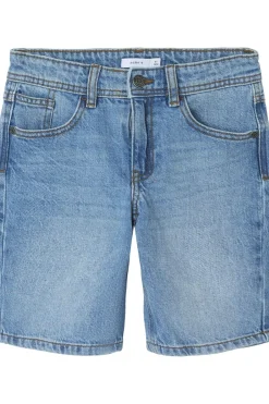 Discount Name It Short Nkmryan Reg Ls 6750-Dm Light Blue Denim