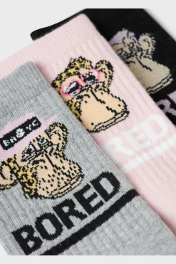 Online Name It Sokken Nlfabrissi Boredofd 3P Black