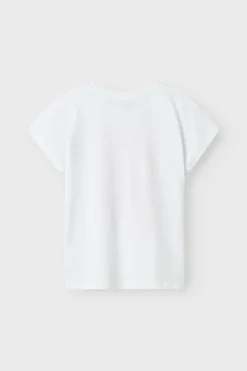 Outlet Name It T-Shirt Nkffabiala Box Bright White