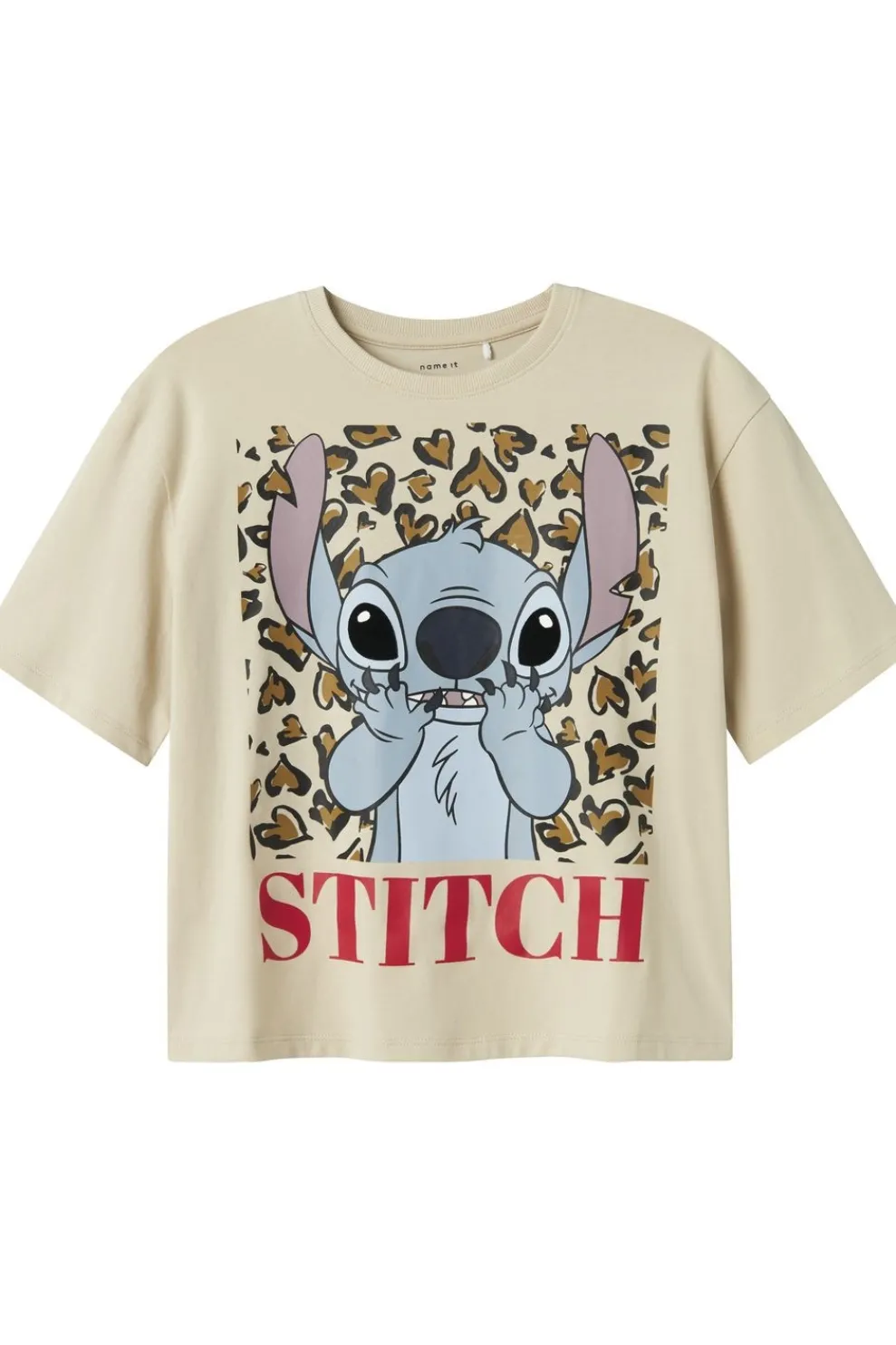 Sale Name It T-Shirt Nkfjixi Stitch Ss Rlx Top Box Peyote
