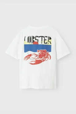 Best Name It T-Shirt Nkmfonnot Box Bright White Lobster