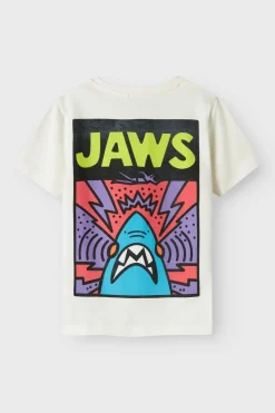 Best Name It T-Shirt Nkmmakai Jaws Box Cloud Dancer