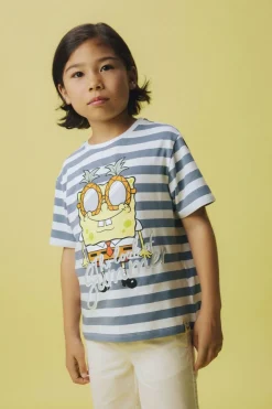 T-Shirt Nkmmansa Spongsb Nreg Ss Top Box Cplg-Name It Online