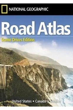USA Canada Mexico road atlas ng Scenic Drives ed.-National Geographic Hot