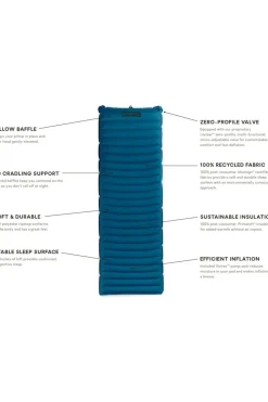 New Nemo Slaapmat Quasar 3D Ins Long Wide mid blue