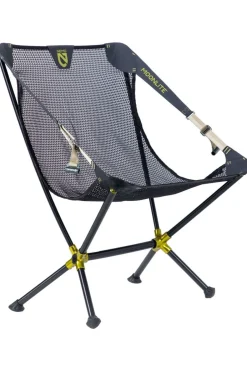 Best Nemo Stoel Moonlight Reclining Camp Chair Dark Grey/Yellow