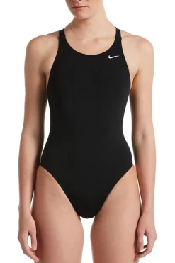 Best Nike Swim Badpak Hydrastrong Solid Fastback One Piece Black