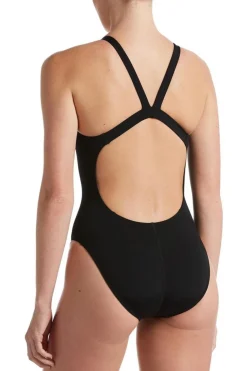 Best Nike Swim Badpak Hydrastrong Solid Fastback One Piece Black