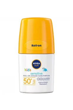 Sale Nivea Zonnebescherming SPF50+ 50ml Roll On Kids Sensitive No colour / Transparent