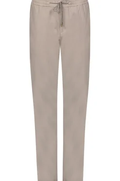 Best No Excess Broek Pants With Linen Garment Dyed black