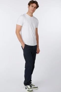 Broek Pants With Linen Garment Dyed-No Excess New