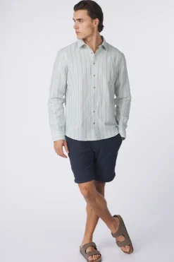 Fashion No Excess Hemd 27430205 FADED DENIM