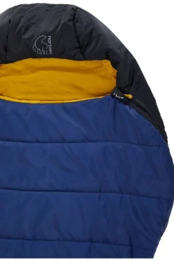Online Nordisk Slaapzak Puk +10°C Curve Large Navy Blue