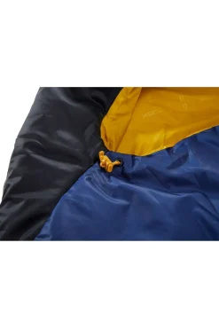 Online Nordisk Slaapzak Puk +10°C Curve Large Navy Blue