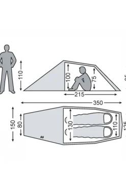 Verhuur - Tent Halland 2 Pu-Nordisk Discount