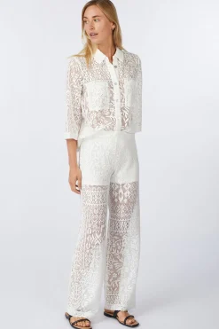 New Numph Broek Wicki Cloud Dancer