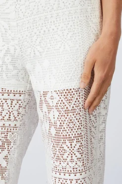 New Numph Broek Wicki Cloud Dancer