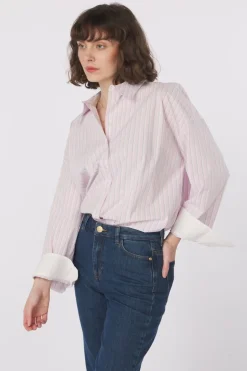 Hemd Eloise Stripe-Numph Clearance