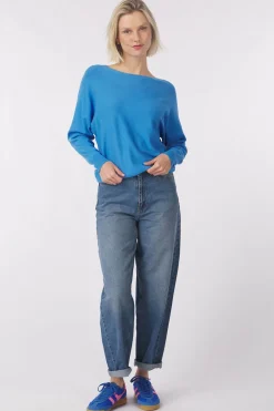 Discount Numph Trui Daya Medium Blue Denim