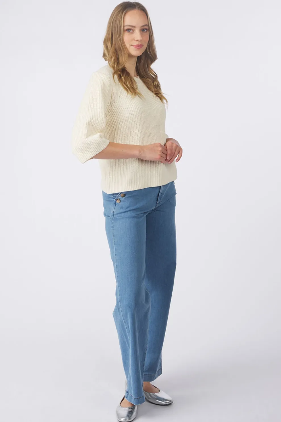 Fashion Numph Trui Marley Light Denim Blue 1