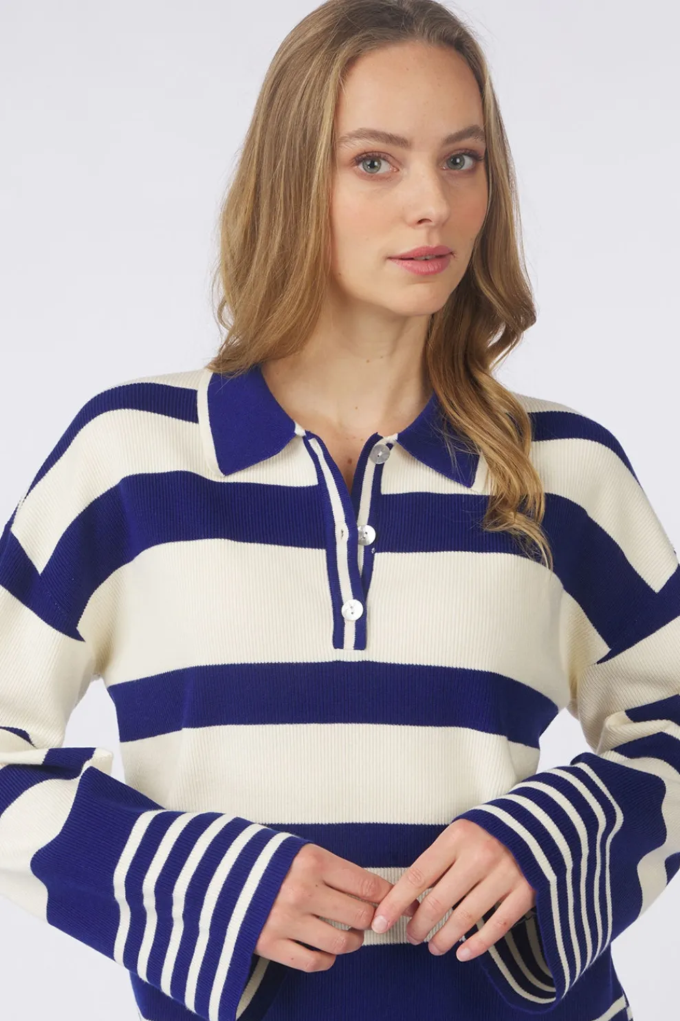Trui Monique Two Stripe-Numph Best