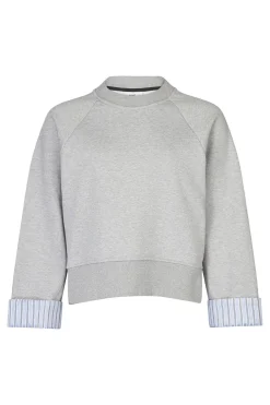 Fashion Numph Trui Zari Grey Morn