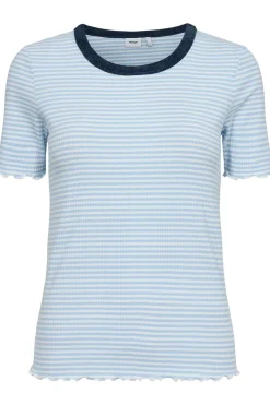 Outlet Numph T-Shirt Lira Medium Blue Denim