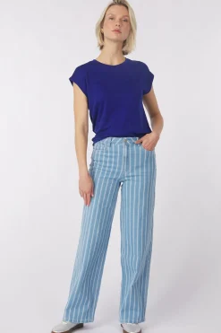 Outlet Numph T-Shirt Lizy Blueprint