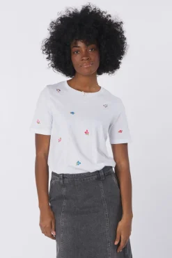 Fashion Numph T-Shirt Pilas Gots Bright White