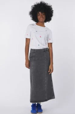 Fashion Numph T-Shirt Pilas Gots Bright White