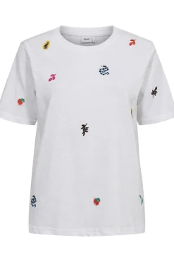 Best Numph T-Shirt Zoey Bright White