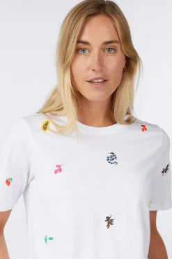 Best Numph T-Shirt Zoey Bright White