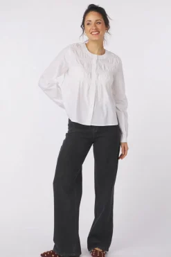 New Object Hemd Pene Light Grey Denim