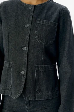 Outlet Object Jeansvest Drew Fair Light Grey Denim