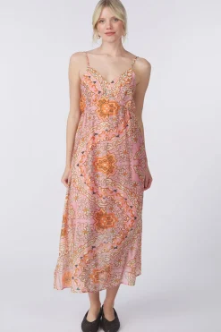 Online Object Jurk Holly Singlet Rose Elegance Aop:Multi Flowers