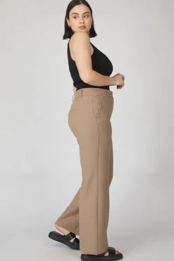 Clearance Object Top jamie Sl Nos Camel Detail:Melange