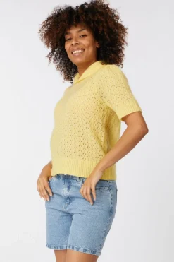 Hot Object Trui Dira Daffodil