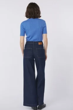 Hot Object Trui Noelle Dark Blue Denim