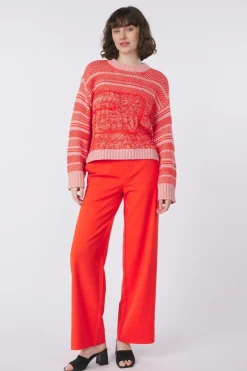 Outlet Object Trui Sanda Rose Elegance