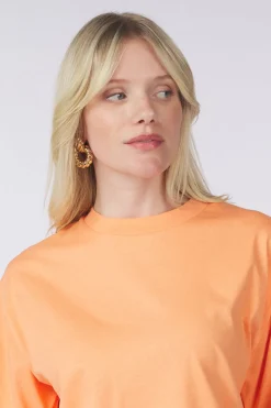 Outlet Object T-Shirt Gima Light Blue Denim