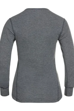 Online Odlo Bl Top Crew Neck L/S Active Warm Eco odlo steel grey melange