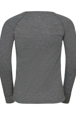 Online Odlo Bl Top Crew Neck L/S Active Warm Eco Kids odlo steel grey melange