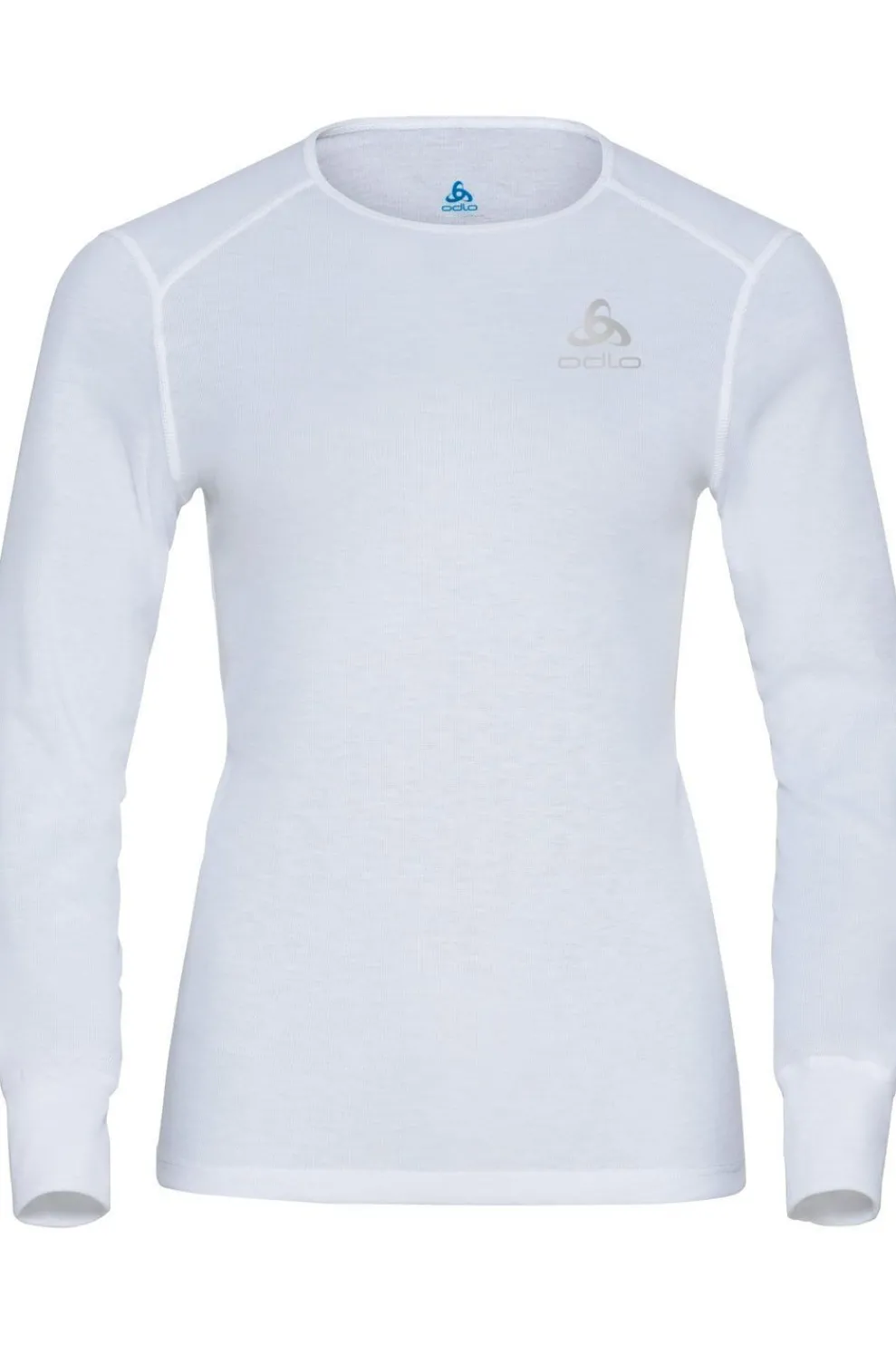 Hot Odlo Bl Top Crew Neck L/S Active Warm Eco white