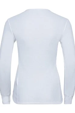 Hot Odlo Bl Top Crew Neck L/S Active Warm Eco white